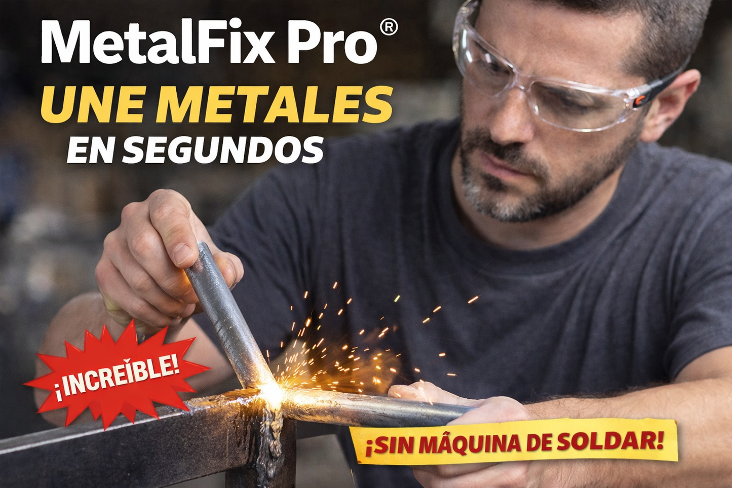 MetalFix Pro™ – Barra de Soldadura Instantánea sin Máquina